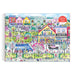 Galison Book | Town Puzzle 1000 Pieces Illustrated Multi‑Colour