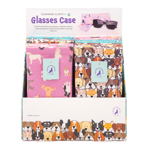 isGift | Snap Shut Glasses Case & Cleaning Cloth Assorted