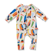 Halcyon Nights | Long Sleeve Romper / Flamin' Galahs