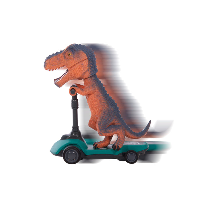 Discovery Zone | Pull‑Back Jurassic Scooter CDU 12pcs/4 Assorted