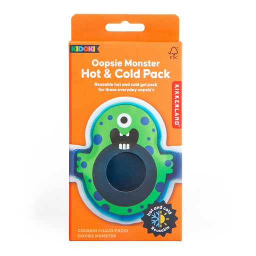 Kikkerland | Oopsie Monster Hot & Cold Pack 3 Assorted Multi-Coloured