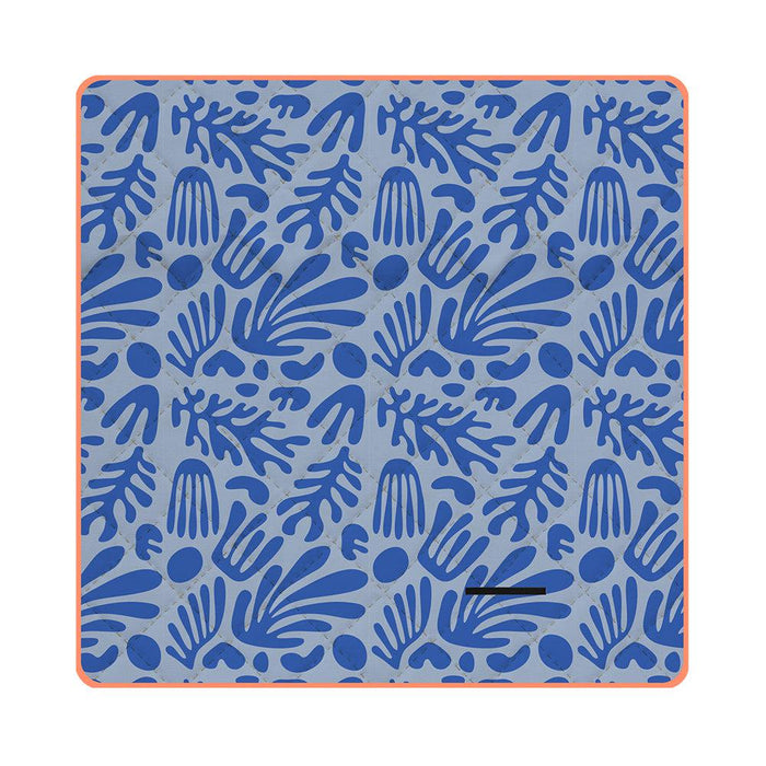 Annabel Trends | Picnic Mat Blue Coral-Annabel Trends-Homing Instincts