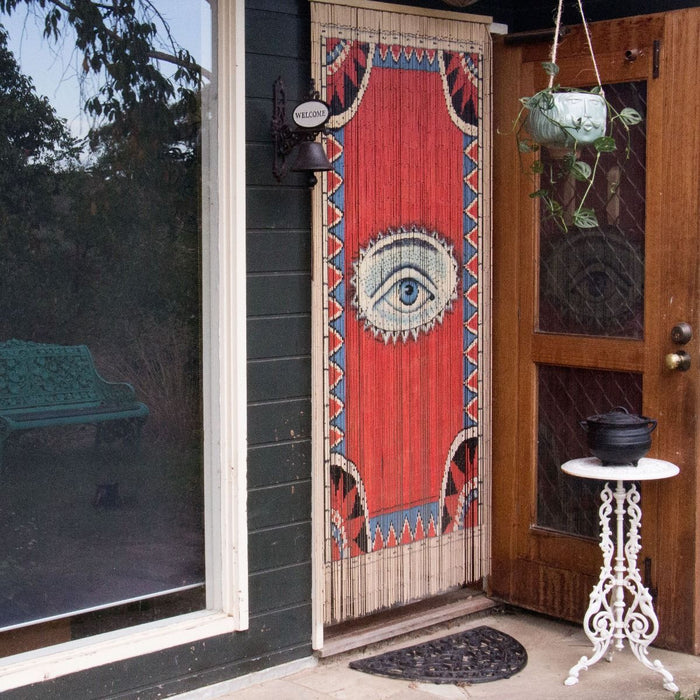 Oshi | The Eye Bamboo Door Curtain-Oshi-Homing Instincts