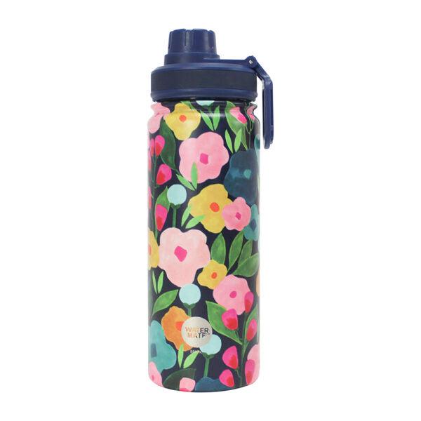 Annabel Trends | Watermate Drink Bottle – Stainless Steel 550ml - Spring Blooms-Annabel Trends-Homing Instincts