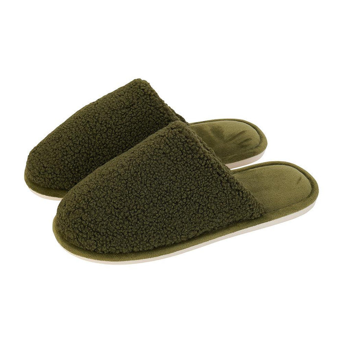 Annabel Trends | Cosy Sherpa Men's Slippers-Annabel Trends-Homing Instincts