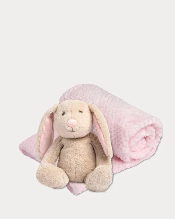 The Little Linen Company | Bunny Plush Toy and Blanket-The Little Linen Company-Homing Instincts