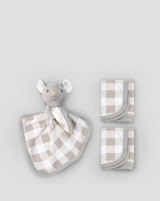 The Little Linen Company | Baby Washer and Toy Set Koala-The Little Linen Company-Homing Instincts