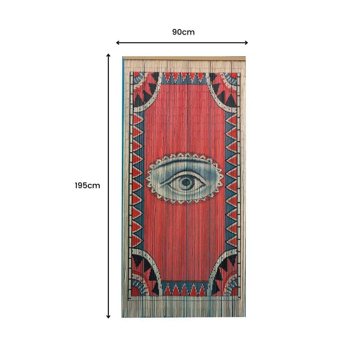 Oshi | The Eye Bamboo Door Curtain-Oshi-Homing Instincts