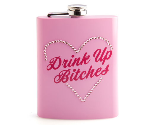 Drink Up Bitches Flask-MDI-Homing Instincts