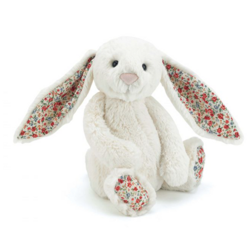 Jellycat | Bashful Blossom Bunny Medium - Cream-Jellycat-Homing Instincts