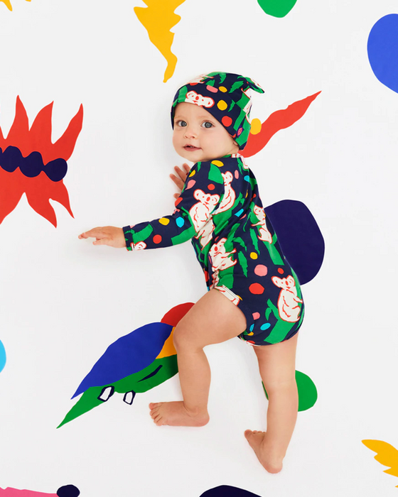 Halcyon Nights x Jenny Kee | Lunar Baby Hat - Blinky-Halcyon Nights-Homing Instincts