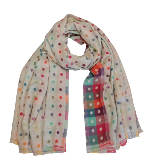 Tiger Tree | Cream She's Dotty Scarf-Tiger Tree-Homing Instincts
