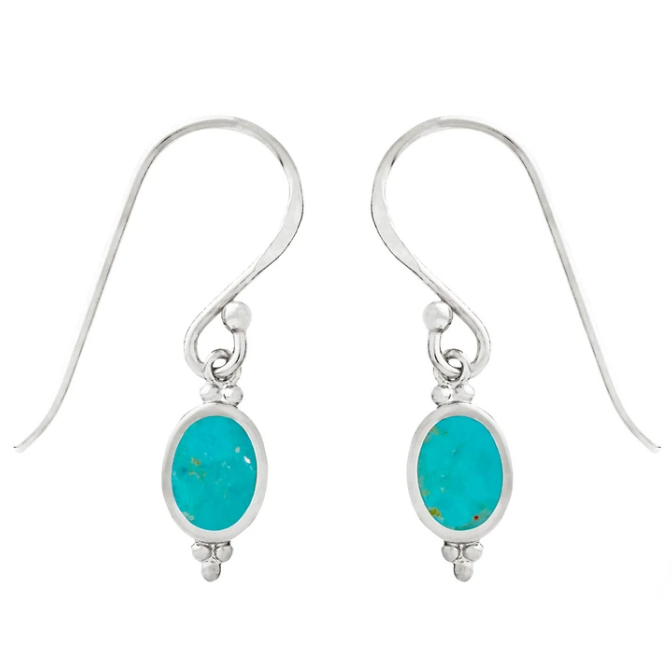 Midsummer Star | Moonsong Turquoise Earrings-Midsummer Star-Homing Instincts