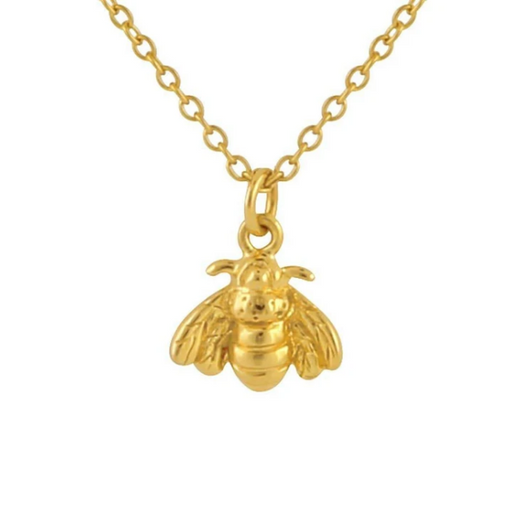 Midsummer Star | Bee Pollination Gold Necklace-Midsummer Star-Homing Instincts