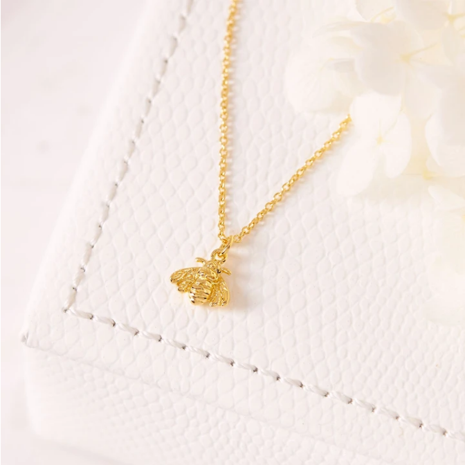 Midsummer Star | Bee Pollination Gold Necklace-Midsummer Star-Homing Instincts