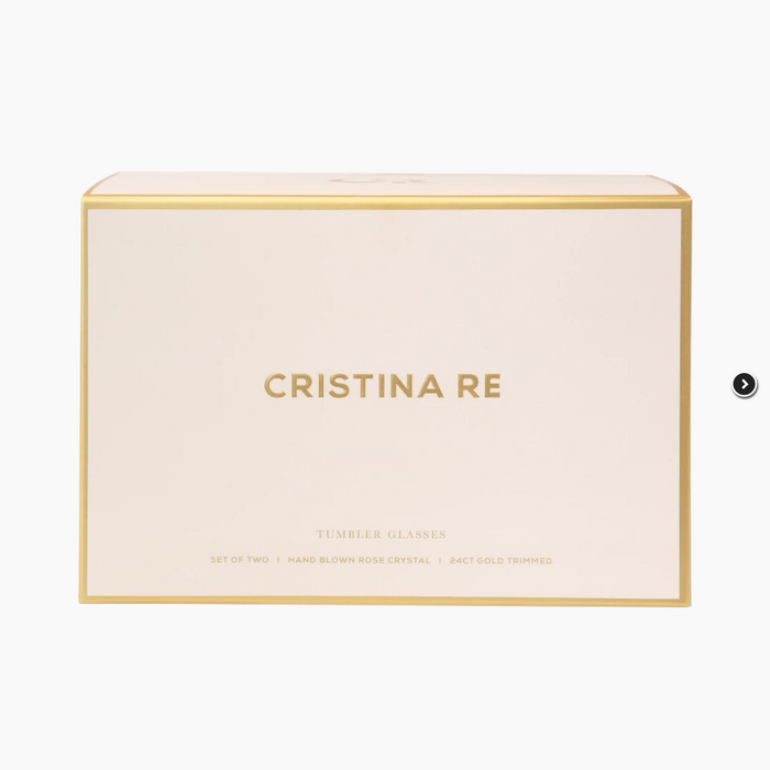 Cristina Re | Tumbler Rose Set of 2-Cristina Re-Homing Instincts