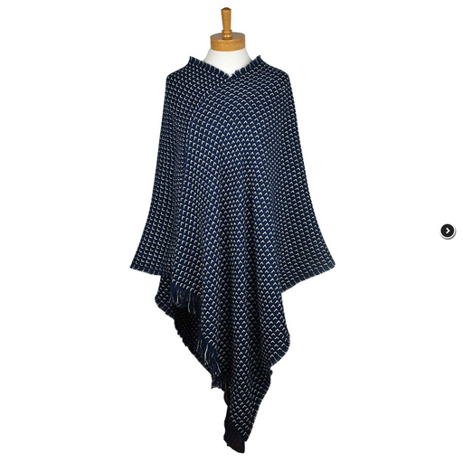 Taylor Hill | Navy Lexie Poncho-Taylor Hill-Homing Instincts