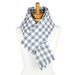 Taylor Hill | Grey Gingham Scarf-Taylor Hill-Homing Instincts