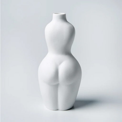 Jones & Co | Posture Vase (White)-Jones & Co-Homing Instincts