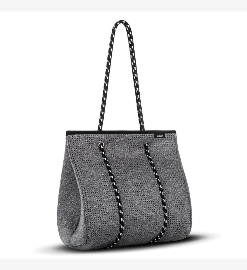 Punch neoprene tote bag deals