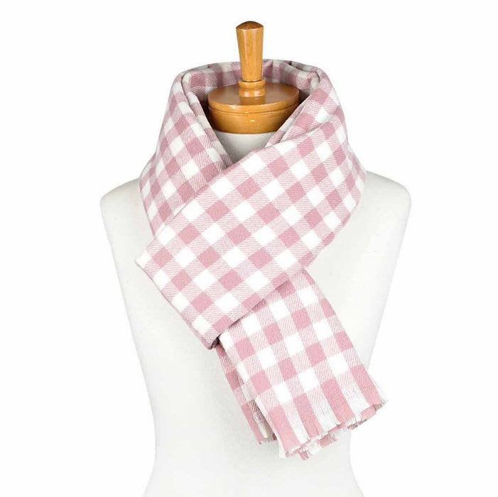 Taylor Hill | Gingham Scarf Pink-Taylor Hill-Homing Instincts