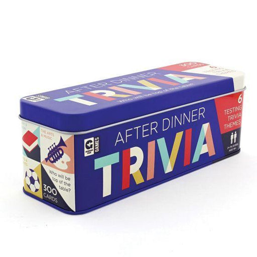 After Dinner Trivia in Tin-Homing Instincts-Homing Instincts