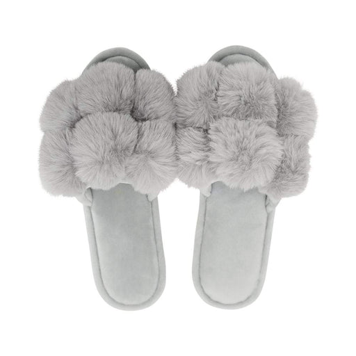 Annabel Trends | Cosy Luxe Pom Pom Slippers-Annabel Trends-Homing Instincts