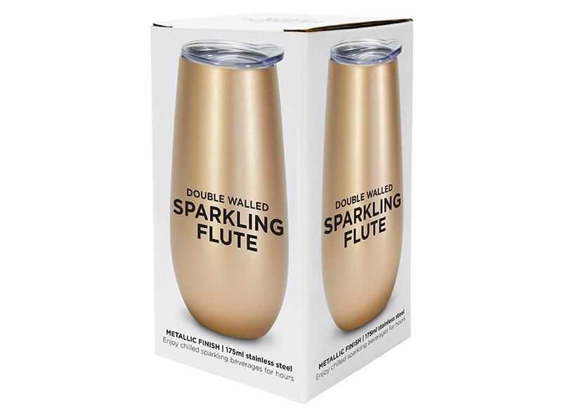 Annabel Trends | Stainless Steel Sparkling Flute-Annabel Trends-Homing Instincts