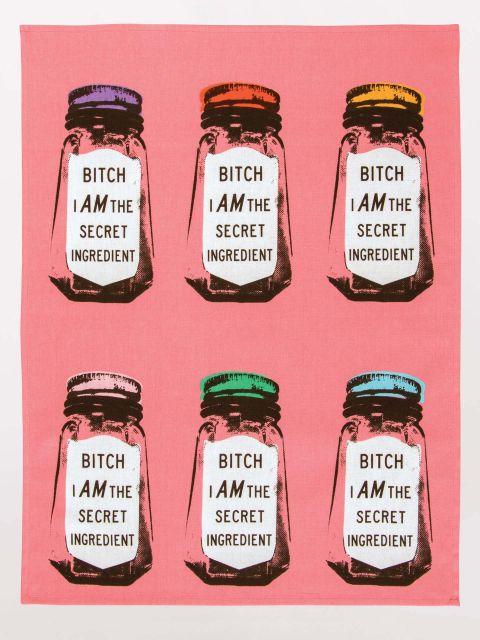 Blue Q | Bitch I am the Secret Ingredient Tea Towel-Blue Q-Homing Instincts