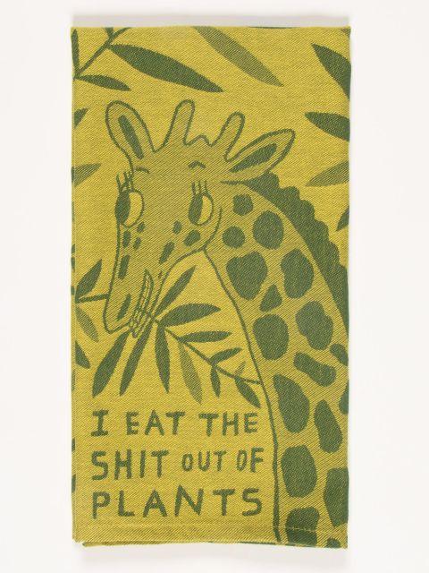 Blue Q | Eat The S*** Out Of Plants Tea Towel-Blue Q-Homing Instincts