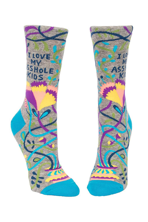 Blue Q | I Love my Asshole Kids Socks-Blue Q-Homing Instincts