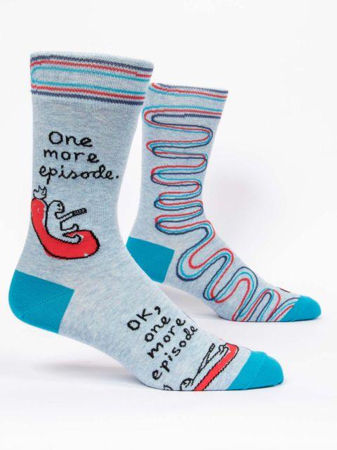 Blue Q | One More Episode Socks-Blue Q-Homing Instincts