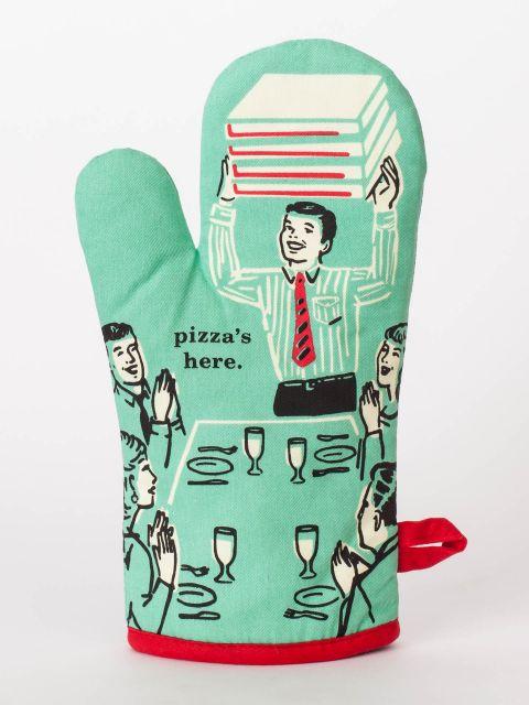 Blue Q | Pizza's Here Oven Mitt-Blue Q-Homing Instincts