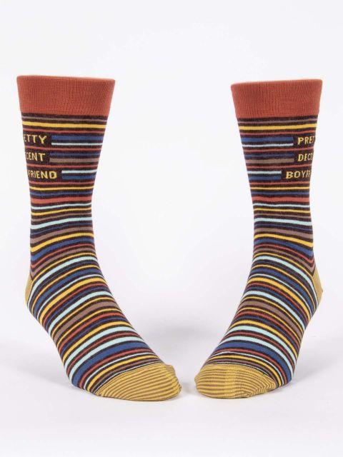 Blue Q | Pretty Decent Boyfriend Socks-Blue Q-Homing Instincts