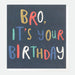 Card - Bro it's Your Birthday by Caroline Gardner-Scarpa Imports-Homing Instincts