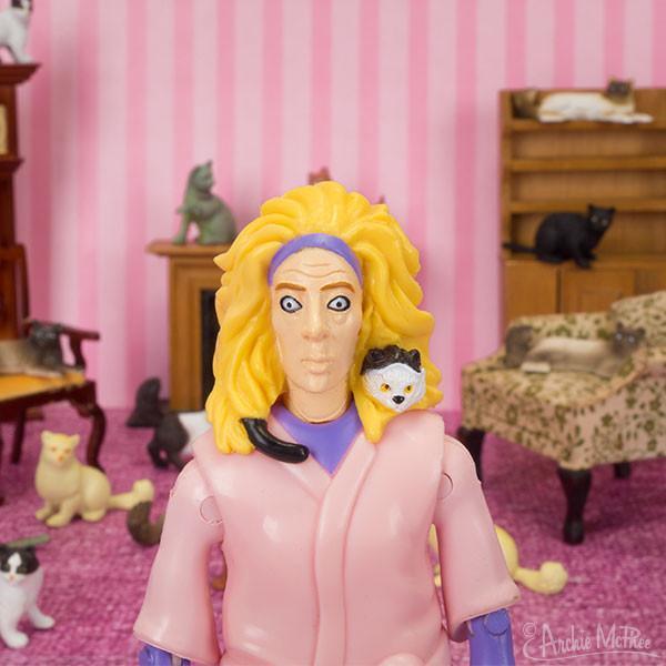 Crazy Cat Lady Action Figure-Archie McPhee-Homing Instincts