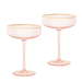 Cristina Re | Coupe Rose Crystal Set of 2-Cristina Re-Homing Instincts