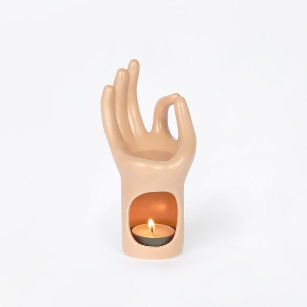 DOIY | Om Meditation Hand Oil Burner-Doiy-Homing Instincts