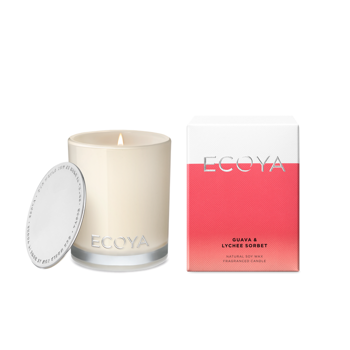 Ecoya | Guava & Lychee Sorbet Mini Madison Candle-Ecoya-Homing Instincts