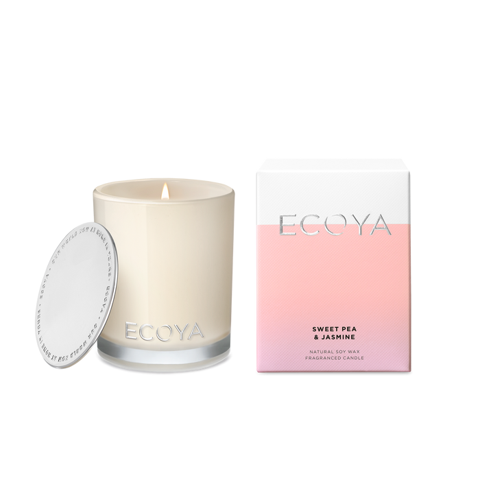 Ecoya | Sweet Pea & Jasmine Mini Madison Candle-Ecoya-Homing Instincts