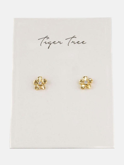 Tiger Tree | Tiny Flower Studs Gold-Tiger Tree-Homing Instincts