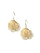Tiger Tree | Gold Filigree Double Round Leaf Earrings-Tiger Tree-Homing Instincts