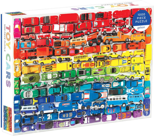 Galison 1000 Piece Rainbow Toy Cars Jigsaw Puzzle-Galison-Homing Instincts