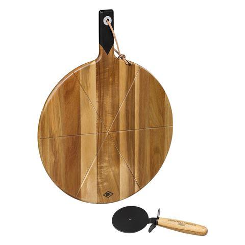 Gentlemen's Hardware | Pizza Cutter & Serving Board-Gentlemen's Hardware-Homing Instincts