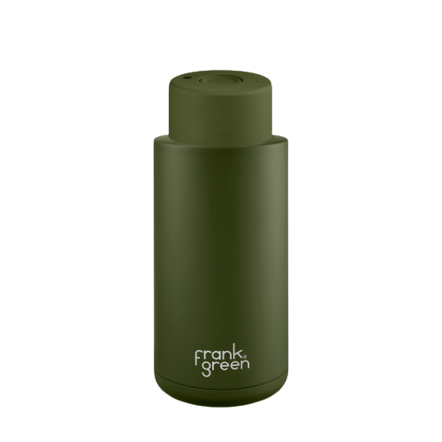 Frank Green | 34oz Ceramic Bottle With Button Lid (1L) Various Colours-Frank Green-Homing Instincts