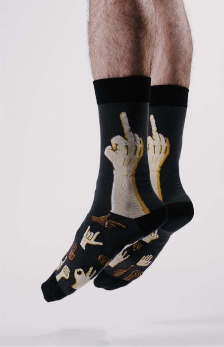 Spencer Flynn | Get Socked Men's Socks-Spencer Flynn-Homing Instincts