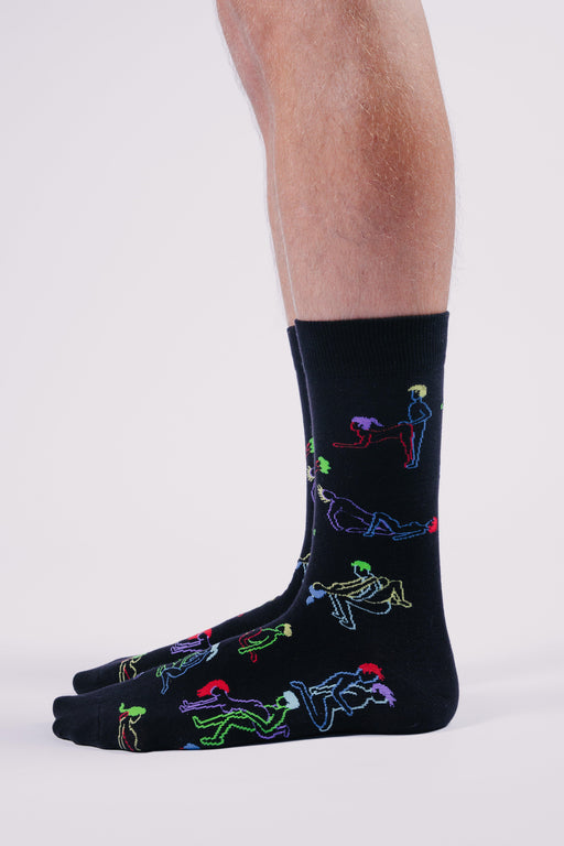 Spencer Flynn | Kama Socktra Men's Socks-Spencer Flynn-Homing Instincts