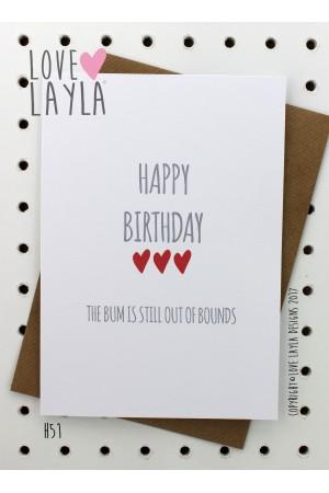 Love Layla | Bum Bounds Card-Love Layla-Homing Instincts