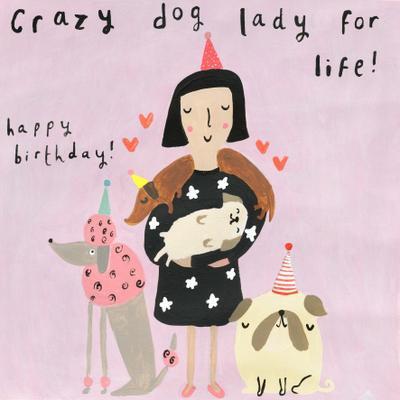 McMillan Cards & Paper | Crazy Dog Lady for Life Card-McMillan Cards & Paper-Homing Instincts
