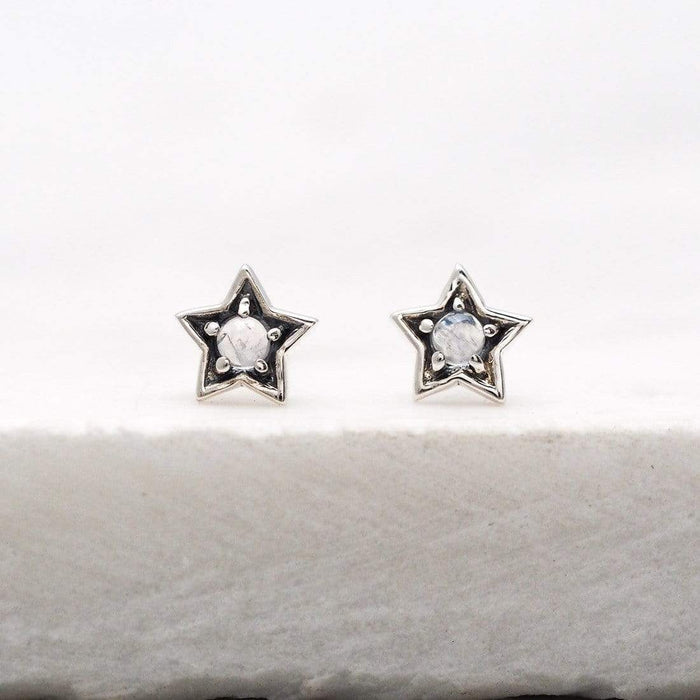 Midsummer Star | Mystic Light Moonstone Earrings-Midsummer Star-Homing Instincts